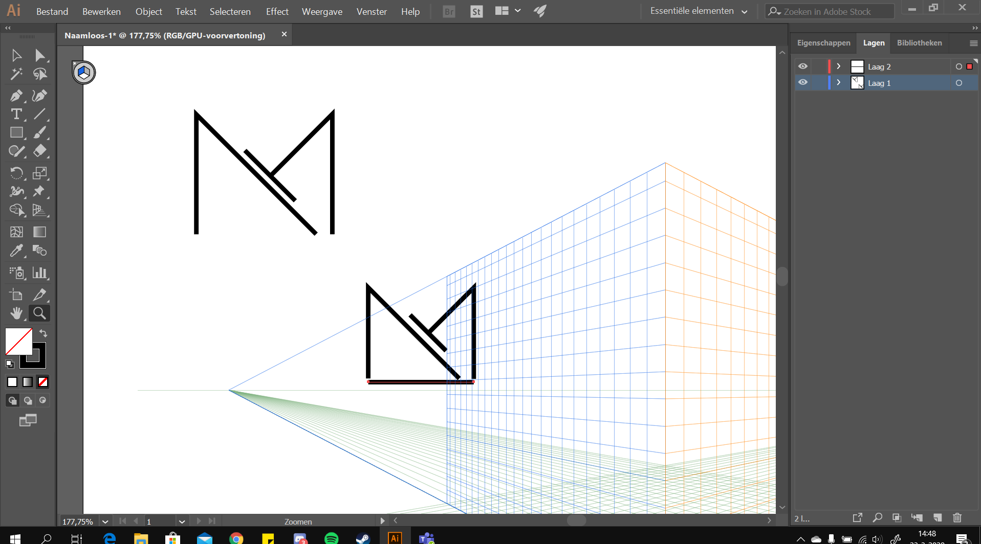 Werken in Illustrator