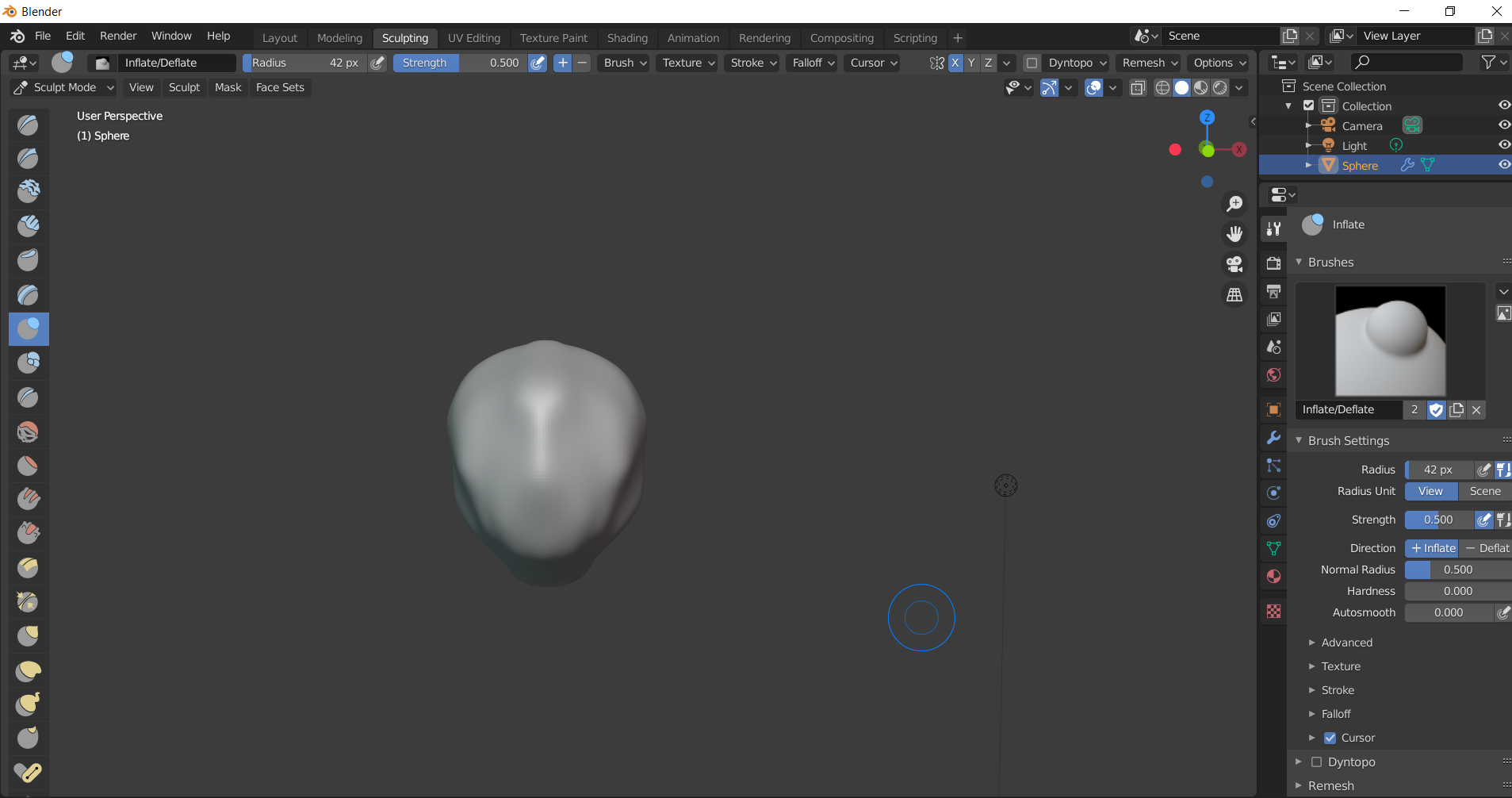 Blender iteratie