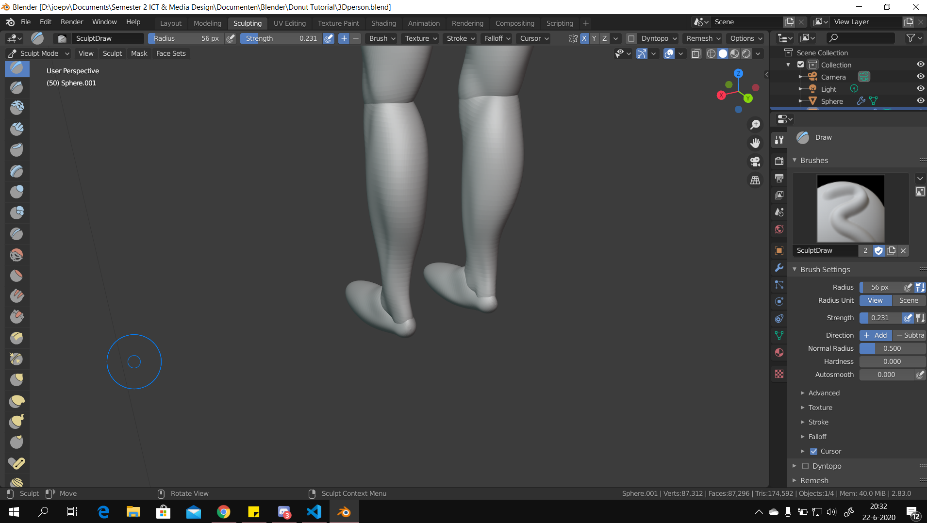 Blender iteratie