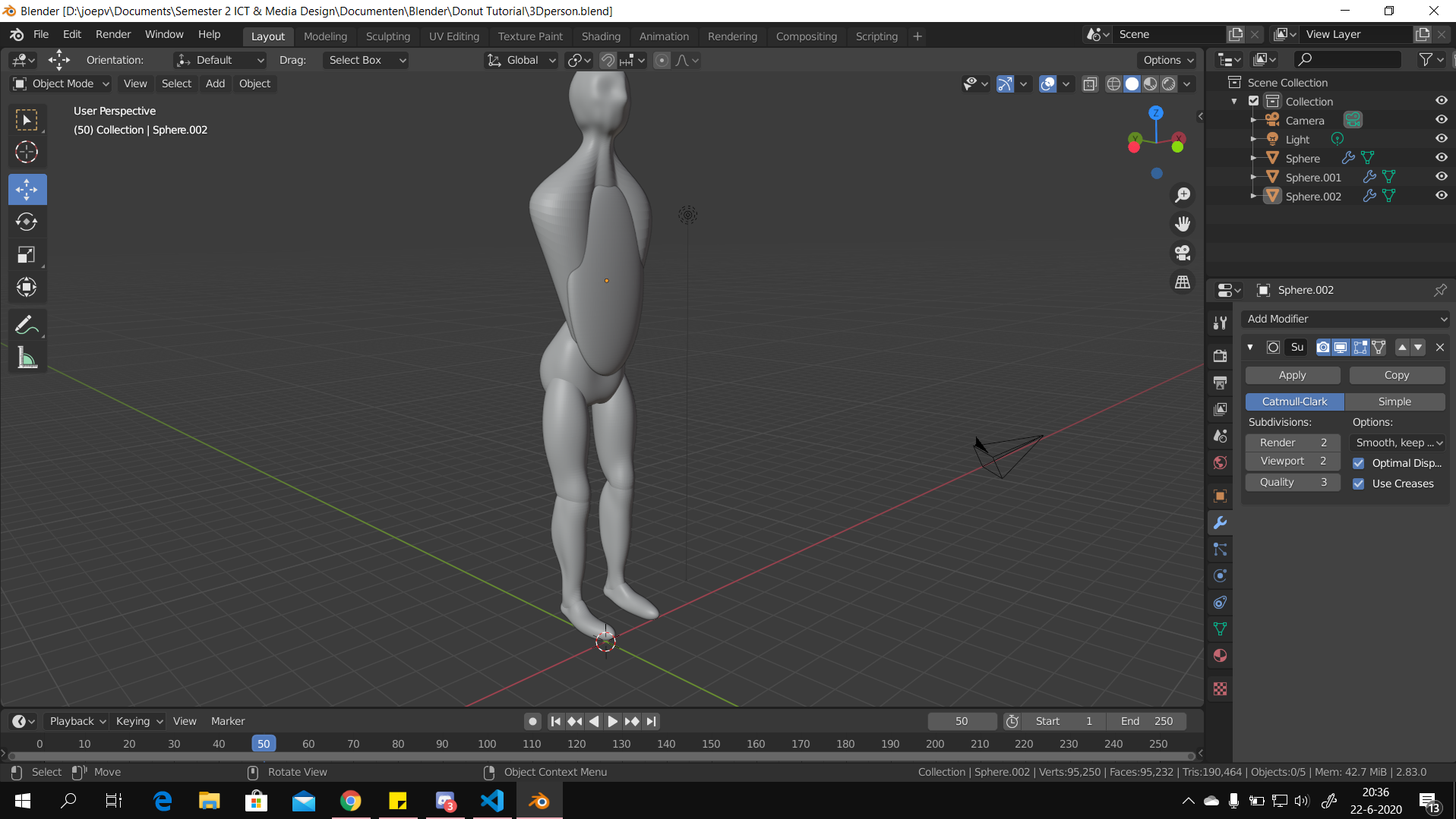 Blender iteratie