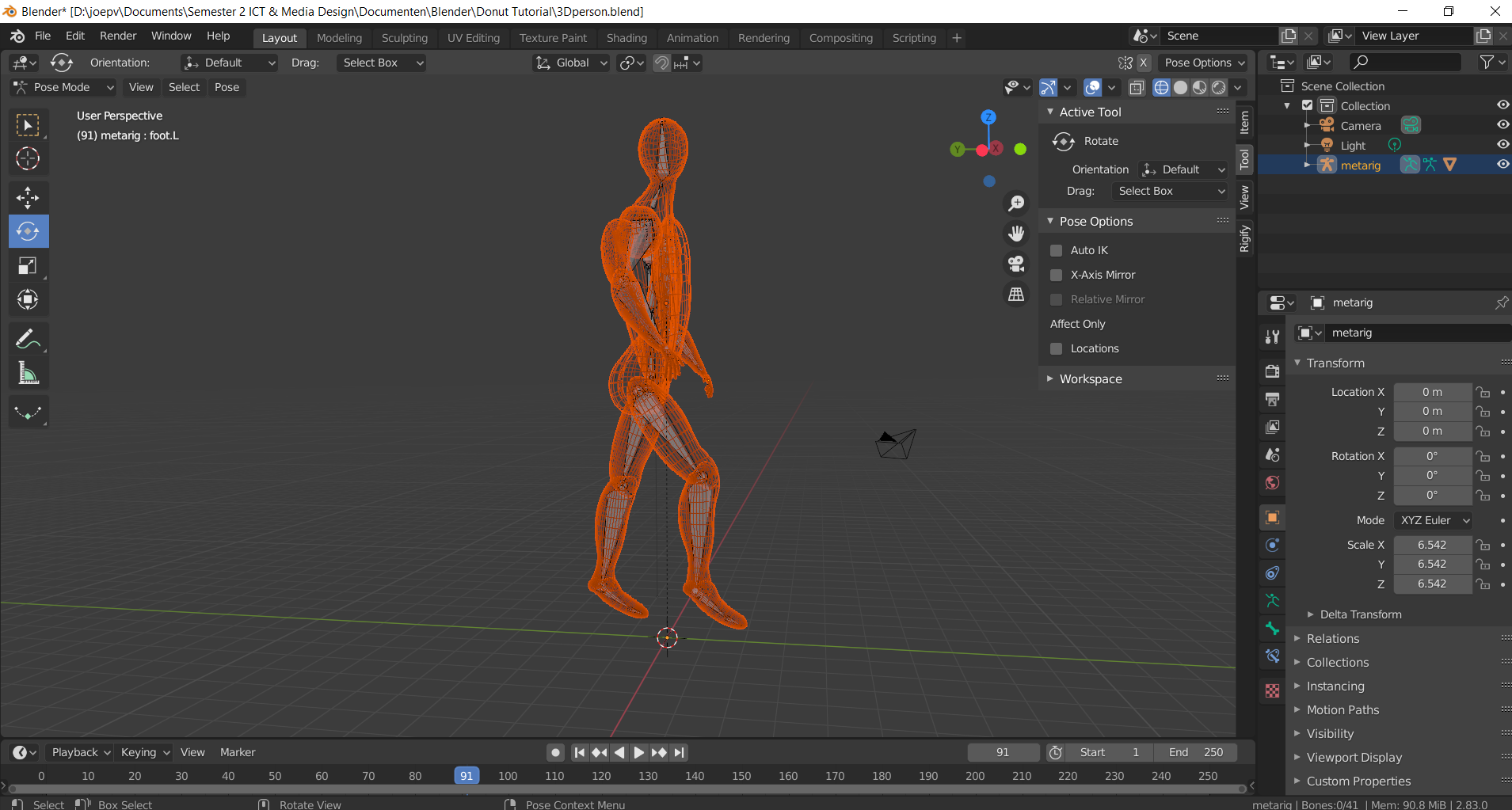 Blender iteratie