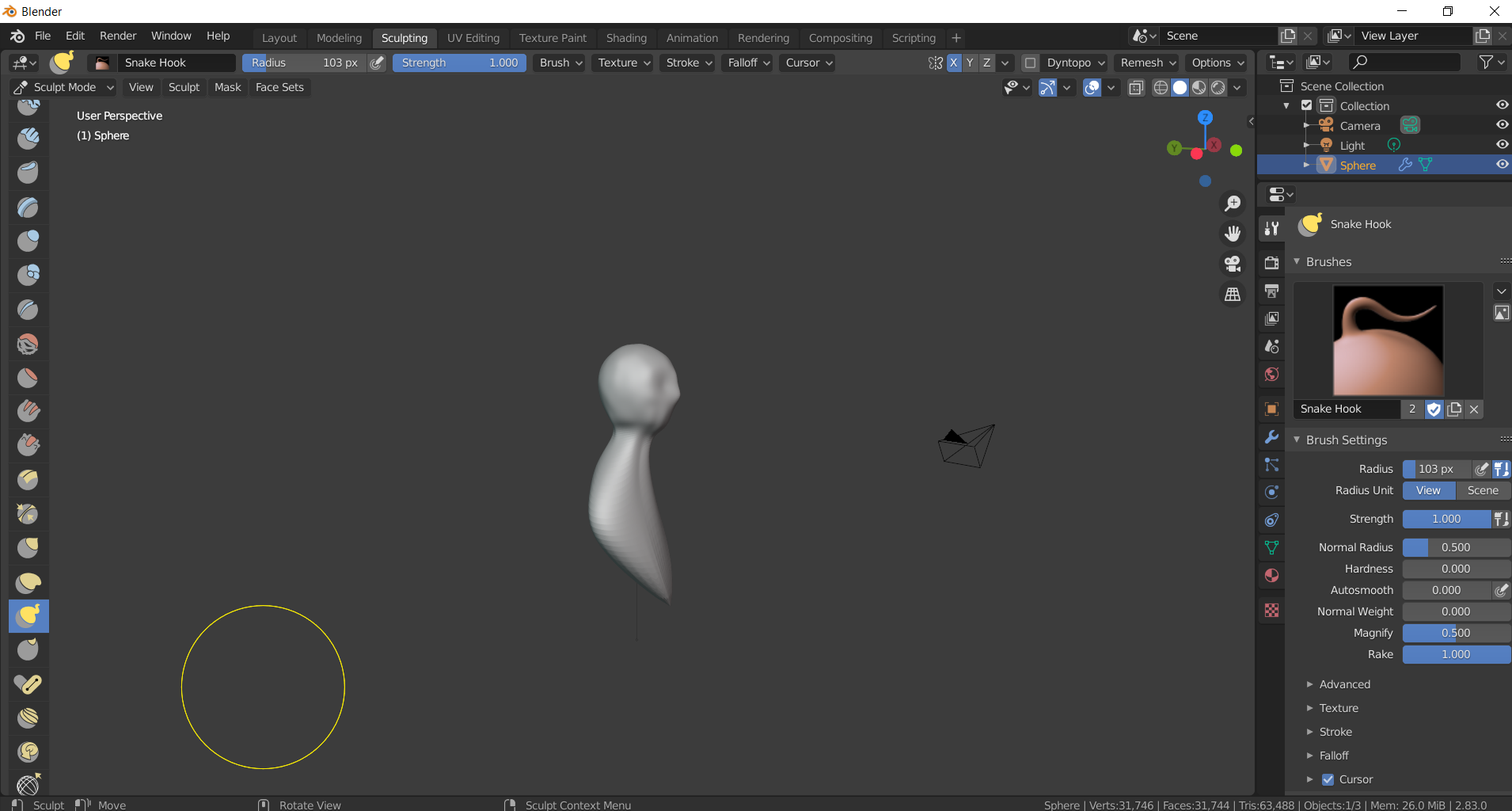 Blender iteratie