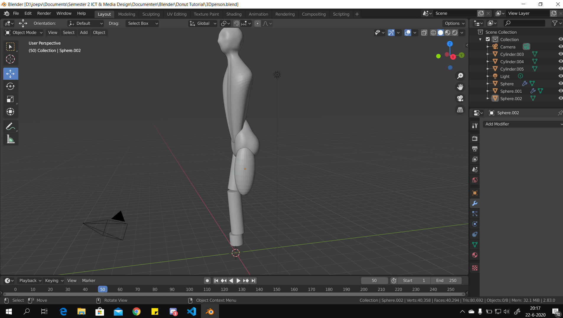 Blender iteratie