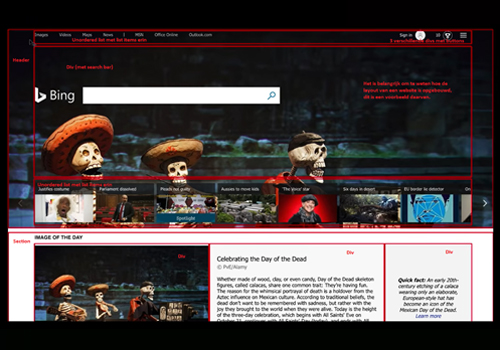 Website Layout